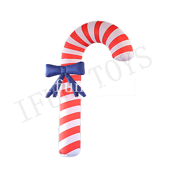 Christmas Decoration Inflatable Walking Sticks / Candy Cane Stick