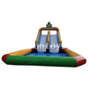 Portable Inflatable water slide with pool inflatable frog slide with splash pool inflatable pool slide playground for sale