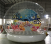 Sea World Inflatable Snow Globe / Inflatable Snow Globe Photo Booth for Christmas Decoration