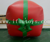 PVC Air Sealed Inflatable Christmas Decoration Giant Gift Box Present Box Candy Cane Stick for Party Event 
