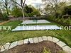 Backyard Portable Inflatable Skim Track / Skim Pond / Swimming Pool for Skimboarding Sport Games 