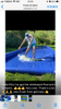 Hot Sale Portable Water Play Equipment Inflatable Yacht Skimpool Skimboard Skim Board Pool For Skimboarding Game