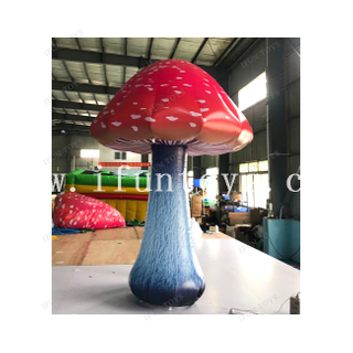 3m tall LED Light Inflatable Mushroom with air blower for Party / Wedding /Event / Garden Decoration