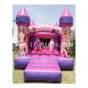 Commercial Party Barbie Combo Inflatable Pink Bouncer Jumping House Trampoline Soft Play Land for Girls Toddlers