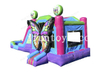 Butterfly Combo Inflatable Jumping Bounce House Slide Bouncer with Detachable Pool for Outdoor Event