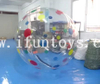 Funny game water body zorbing Rolling ball inflatable rolling walking ball for sale