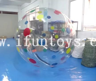 Funny game water body zorbing Rolling ball inflatable rolling walking ball for sale