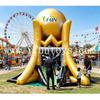 Interactive 4-in-1 Inflatable Soccer Game with PVC Tarpaulin Easy Setup for Commercial Outdoor & Beach Carnivals