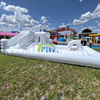 Inflatable PVC Tarpaulin Splash Pad Slide for Toddler Playground & Party Use-Customizable Size & Color