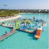 Large Inflatable Obstacle Course for Resort Water Parks-PVC & Vinyl Material Outdoor Use IFUN Brand Model