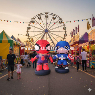 American Movie Character Inflatable Superhero Decorations for Outdoor Promotion