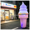Giant Inflatable Ice Cream Cone Model Custom Advertising Inflatable Food Balloon Air Blown Ice Cream Prop for Outdoor Event Store Promotion