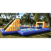 Commercial Grade PVC Tarpaulin Outdoor Inflatable Water Soccer Field Soap Football Pitch Playground with Goals for Events