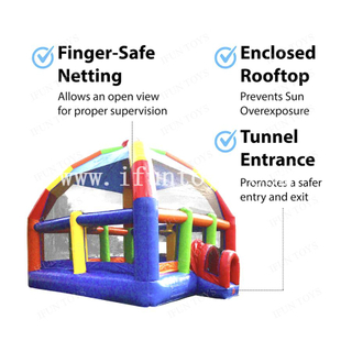 Tent and Table Commercial Inflatable Bounce House Jumbo Dome Bounce House Jumper Trampoline for Party Rental
