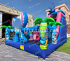 2026 New Design Stitch Inflatable Bouncer, Heavy Duty 0.55mm PVC Bouncy Castle with Climbing Wall and Slide for Backyard Amusement Park