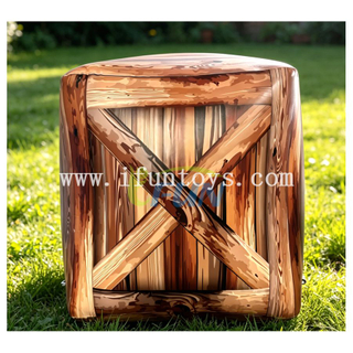Airtight Airsoft Laser Tag Archery Tag Wooden Crate Obstacle Course Inflatable Paintball Barricade Inflatable Paintball Bunker