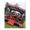 Party Rental Mechanical Bull with Western Themed Inflatable Air Mattress Bull Ride Mechanical Rodeo Game for Event