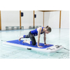 Durable Inflatable Floating Water Yoga Mat / Inflatable Yoga Mat on Water /inflatable Tumble Air Track for Yogo Fitness