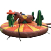 5 meters inflatable manual bull rodeo amusement ride games for kids