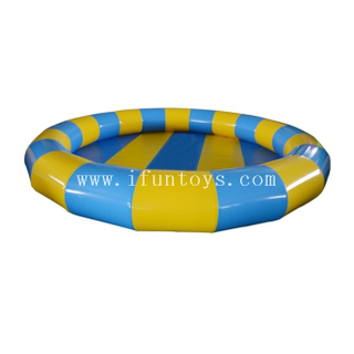 0.9mm PVC Tarpaulin Round Inflatable Swimming Pool for Kids