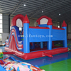 Most popular Jumping Inflatable Spider man Bouncy Castle combo /inflatable bounce house for kids