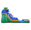 Inflatable Jaguar Water Slide / Wet Slide with Pool for Kids
