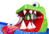 Inflatable Crocodile Mini Park / Ground Water Park / Inflatable Waterslide with Swimming Pool for Kids