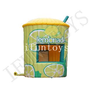 Portable Inflatable Lemonade Booth / Outdoor Concession Stand / Lemonade Bar Tent
