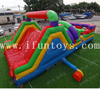 Funny Large Inflatable Comb Obstacle Course Party Rentals Inflatable Obstacle Course for Team Events