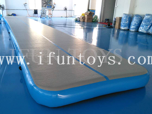 Portable Inflatable Air Track Gymnastics Mattress Bouncing Mat / Inflatable Air Mat for Tumbling