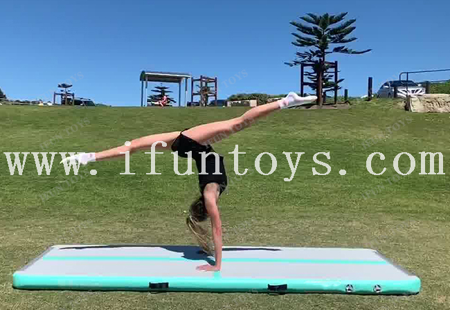 Cheap Price Inflatable Air Track Tumbling Floor for Gymnastics / Fitness Yoga Air Mat for Outdoor Indoor Use