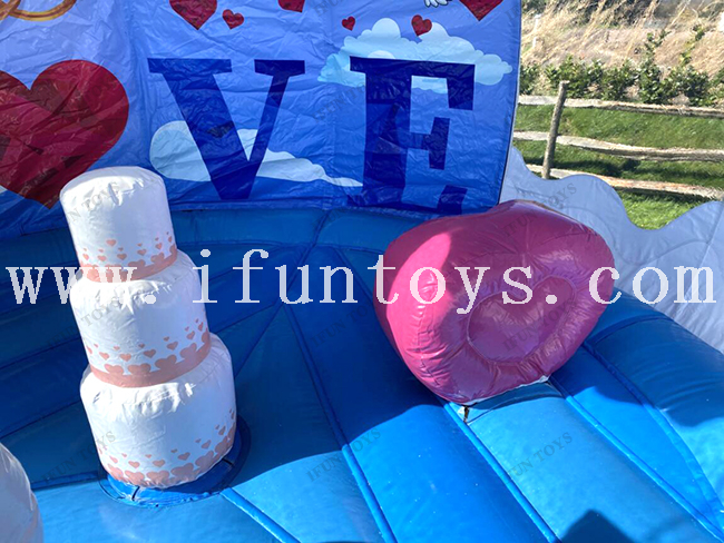 Wedding Theme Inflatable Snow Globe / Inflatable Wedding Globe Bouncer Castle / Inflatable Bouncer Snow Globe for Party