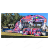 Space Dual Lane Inflatable Bounce House Slide Moonwalker Combo Jumper Castle for Amusement Park