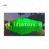 Party LED inflatable tennis court air dome marquee/cube commercial tent heavy duty for sports events outdoor
