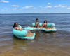 Water Inflatable dock platform couch Walkway plastic Marine yacht sofa floating pontoon ski tube for leisurely life