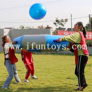 Cheap play equipment beach inflatable games/thunder drum/the stars surround the moon for team building