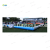 Outdoor europe inflatable Airtight sports field/soccer arena/portable inflatable football air pitch 3v3 for training