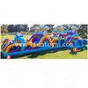 2 in 1 Large Obstacle Run Inflatable 5K Obstacle Course Bouncer Castle with Slide for Outdoor Sport Games 