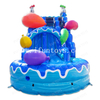 Water Balloons Dual Lane Slide Inflatable Double Lane Slip Slide Water Slides With Detachable Pool for Kids and Adults