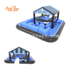 PVC Inflatable Pool Beach Swimming Play Family Bar Tiki Bar Inflatable Pool Bar Tent for Backyard Party