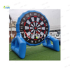 Kids and adults inflatable soccer dart board/dartboard/football darts with sticker ball for training