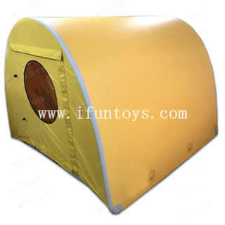 Outdoor Waterproof Disaster Prevention Air Tent Drop Stitch Inflatable Camping House Tent