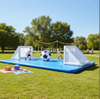 New Design PVC Inflatable Water Soccer Field | Durable Soap Football Pitch IFUN/OEM Brand Model IF-SFT012 Portable Outdoor Use