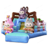 Party Rental Labubu Monster Bouncy Castle Inflatable Jumping Bouncer Slide Combo with Ball Pit for Children