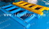 Team Building Activity Inflatable Ladder Games Inflatable Race Running Game for Corporate Event