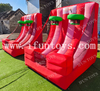 Oxford Cloth Cheap Price Inflatable Basketball Hoops Inflatable Basketball Shooting Game for Indoor Or Outdoor Use