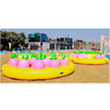Interactive Inflatable Strawberry Pull Game for Team Building Outdoor Carnival Fruit Harvest Inflatable Party Games for Kids and Adults
