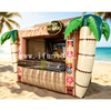Wholesale Tropical Inflatable Tiki Bar Pub Tent Waterproof PVC Inflatable Palm Tree Drink Bar Booth for Pool Party Event