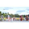  Team Building Activities Game Inflatable Land Roller Giant Inflatable Walking Wheel Human Hamster Roller For Party Rental Business