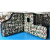 Outdoor Battle Game Camouflage Inflatable Broken Bunker Wall Inflatable Paintball Bunker for Shooting Game